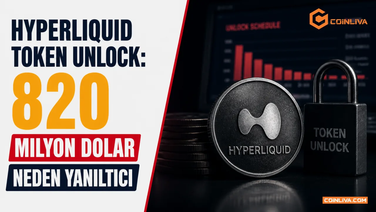 Hyperliquid Token Unlock: 820 Milyon Dolar Neden Yanıltıcı