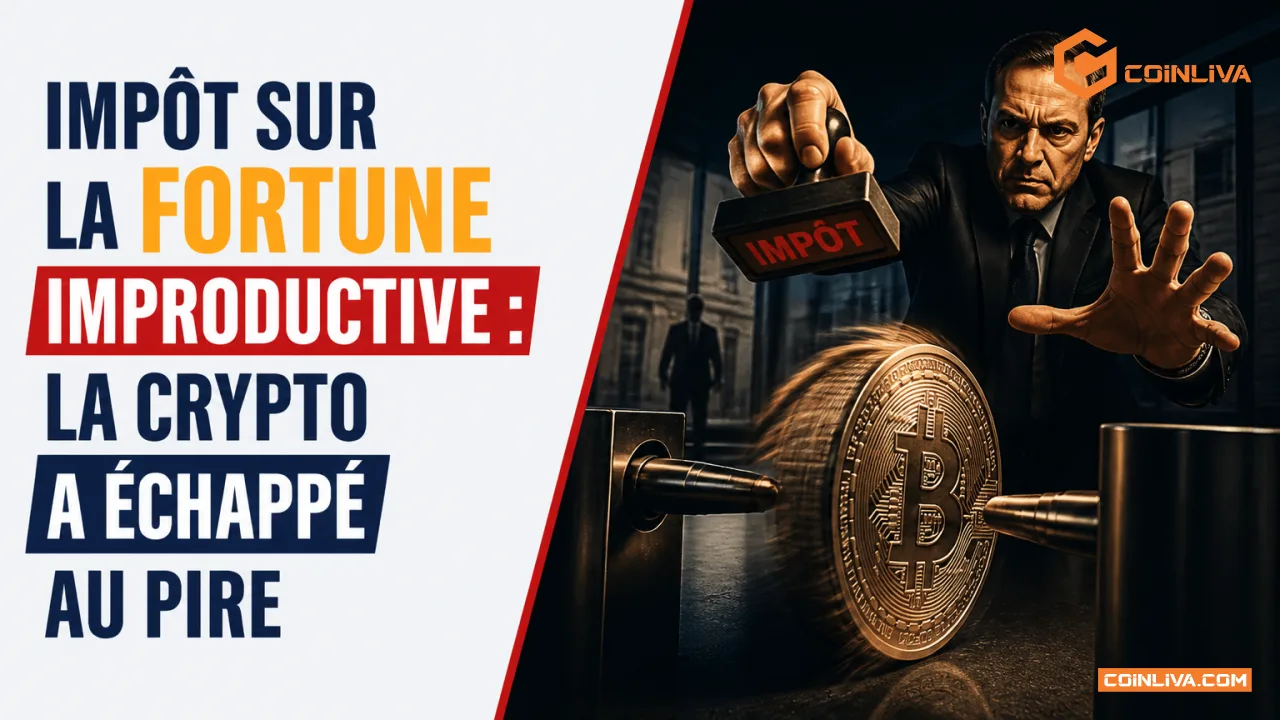 Impôt sur la fortune improductive : la crypto a échappé au pire