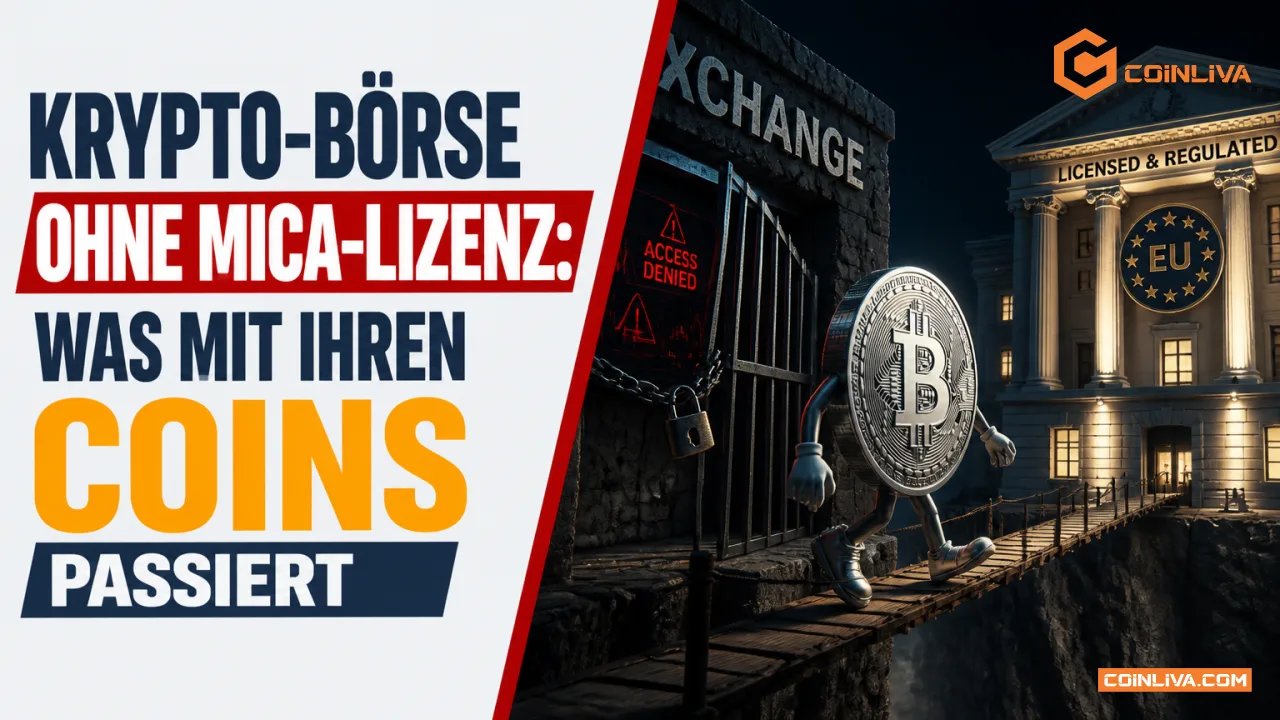 Krypto-Börse ohne MiCA-Lizenz: Was mit Ihren Coins passiert