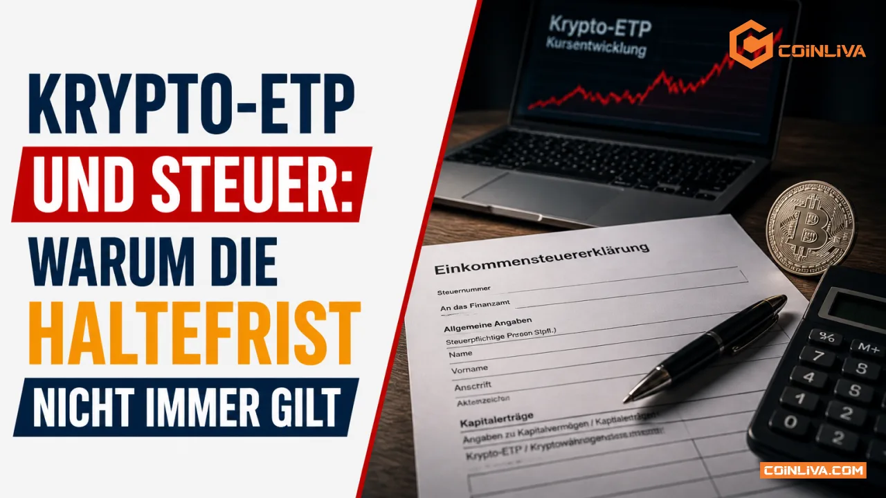 Krypto-ETP und Steuer: warum die Haltefrist nicht immer gilt