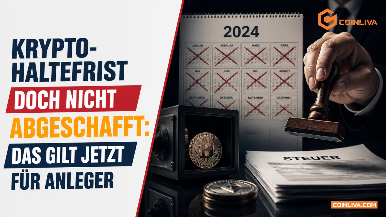 Krypto-Haltefrist doch nicht abgeschafft: das gilt jetzt für Anleger