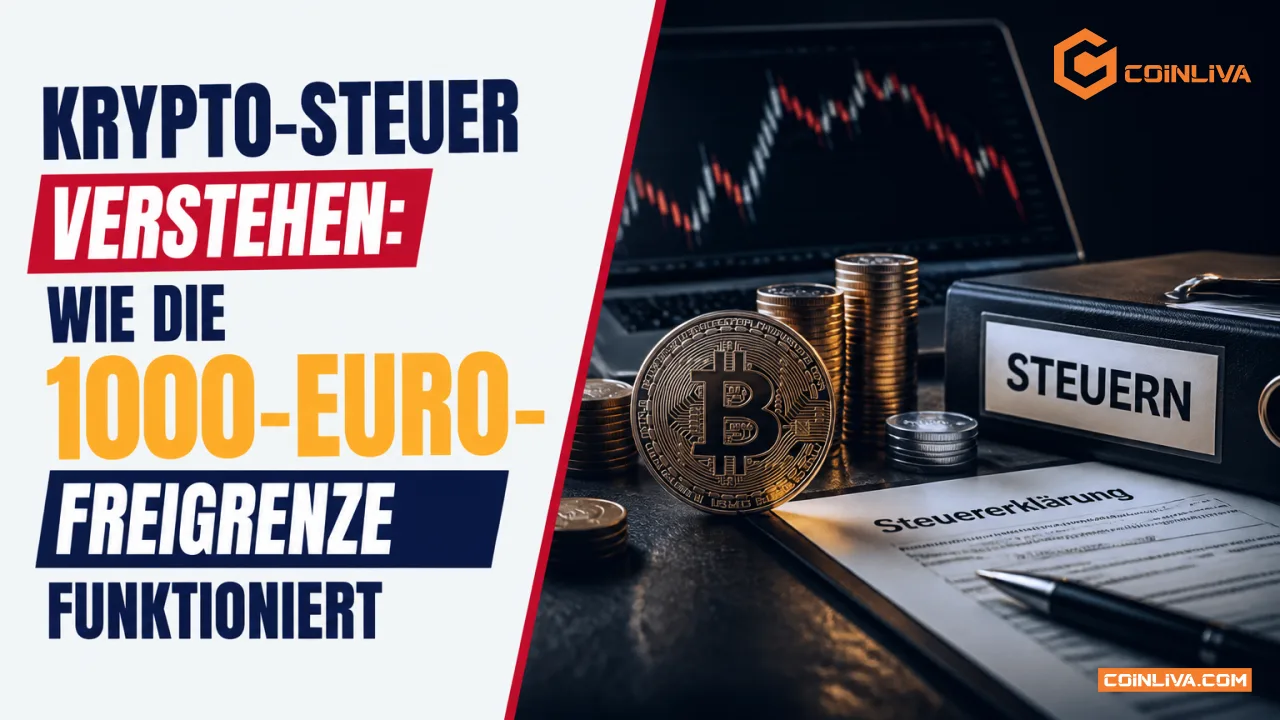 Krypto-Steuer verstehen: Wie die 1000-Euro-Freigrenze funktioniert