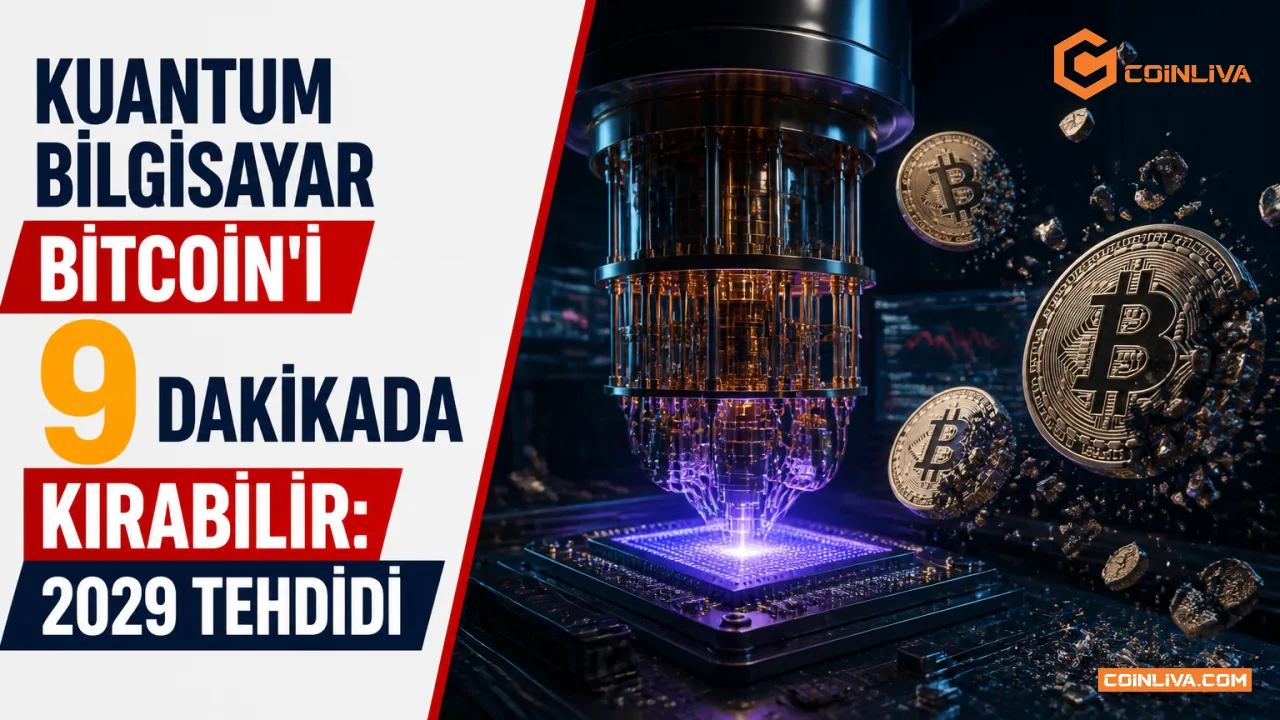 Kuantum bilgisayar Bitcoin'i 9 dakikada kırabilir: 2029 tehdidi