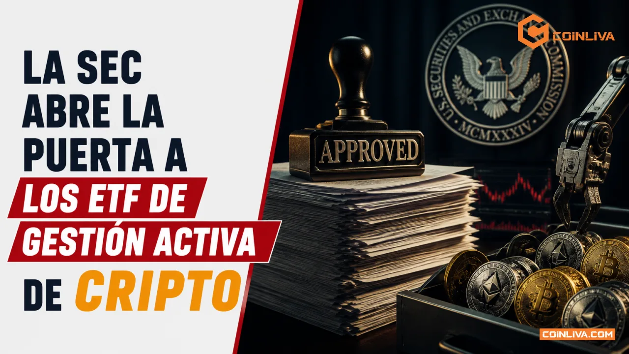 La SEC abre la puerta a los ETF de gestión activa de cripto
