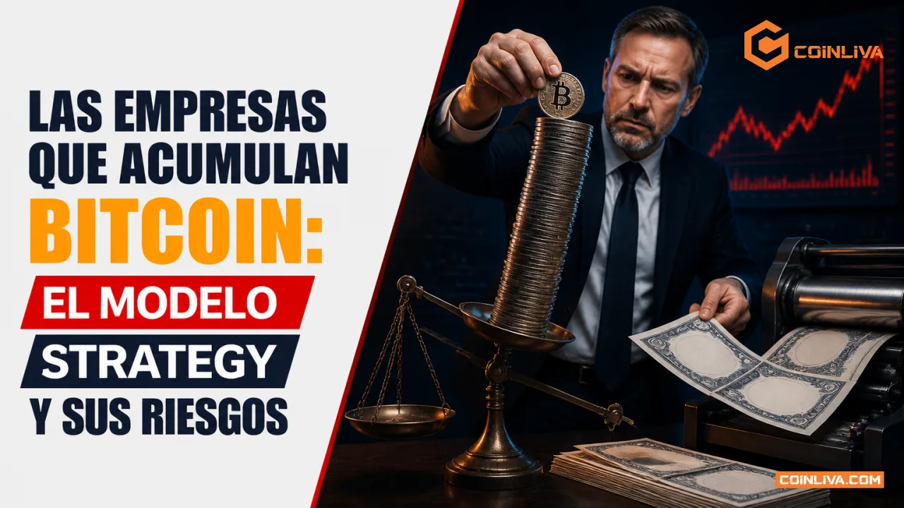 Las empresas que acumulan bitcoin: el modelo Strategy y sus riesgos