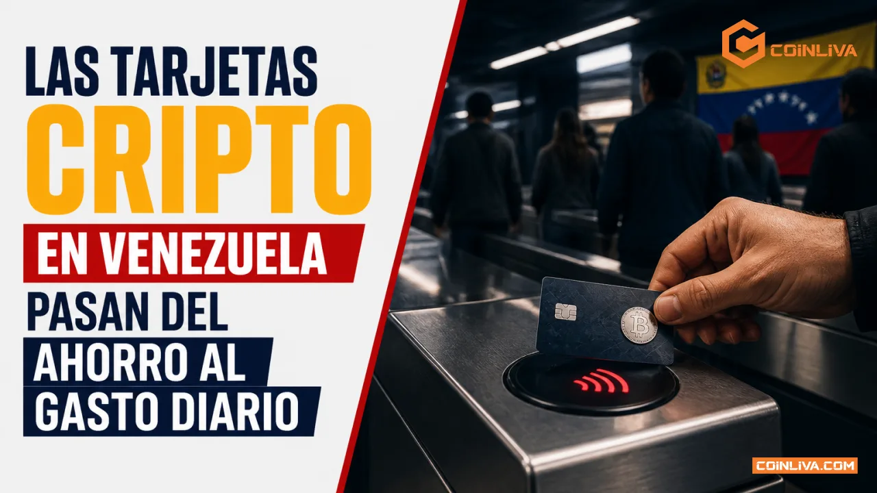 Las tarjetas cripto en Venezuela pasan del ahorro al gasto diario