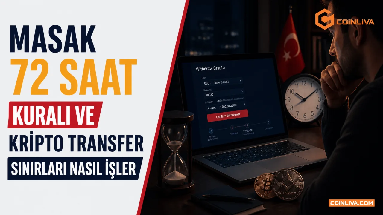 MASAK 72 Saat Kuralı ve Kripto Transfer Sınırları Nasıl İşler
