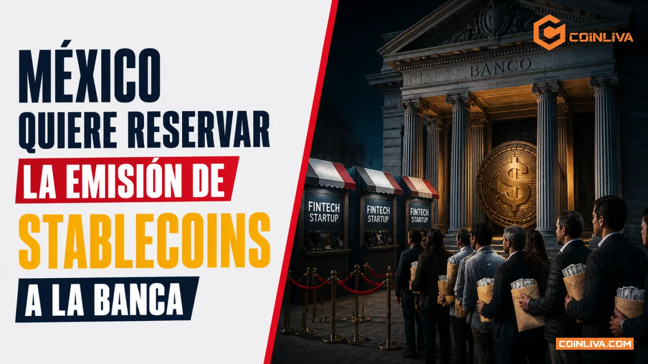México quiere reservar la emisión de stablecoins a la banca