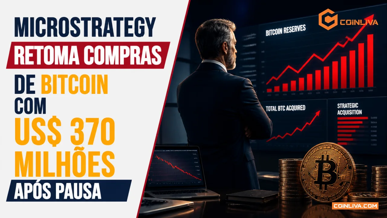 MicroStrategy Retoma Compras de Bitcoin com US$ 370 Milhões Após Pausa