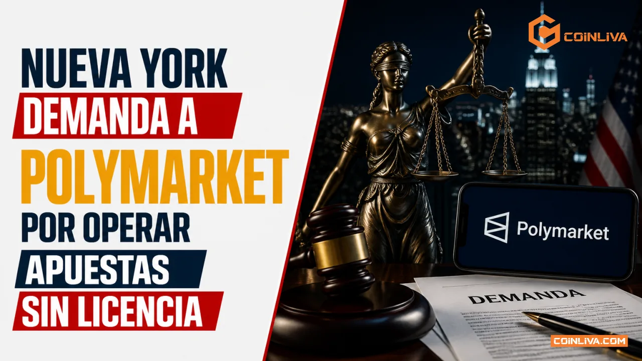 Nueva York demanda a Polymarket por operar apuestas sin licencia