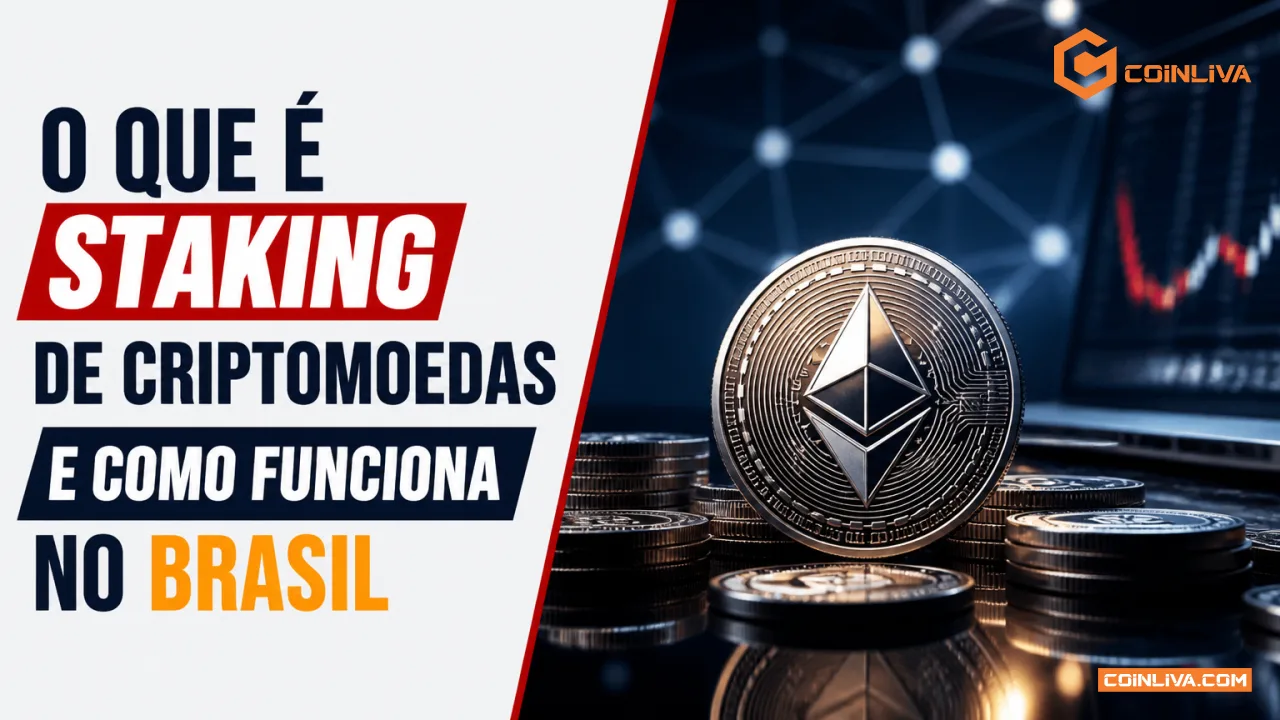 O que é staking de criptomoedas e como funciona no Brasil
