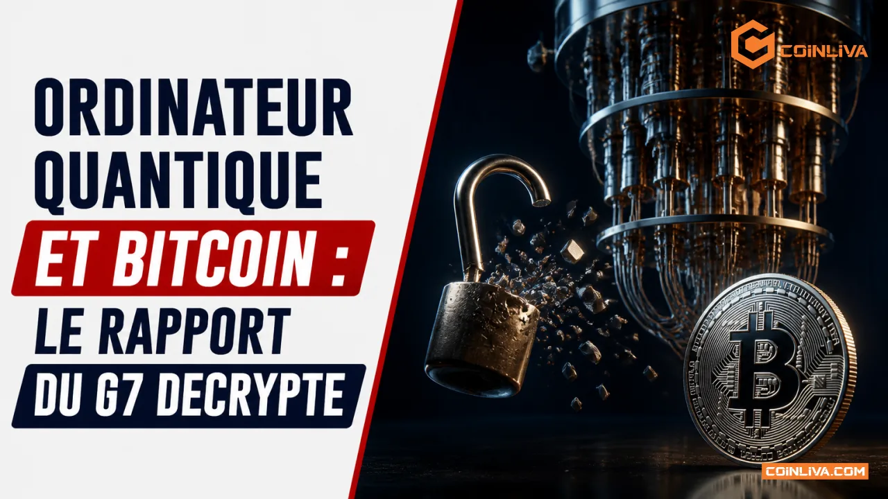 Ordinateur quantique et Bitcoin : le rapport du G7 decrypte