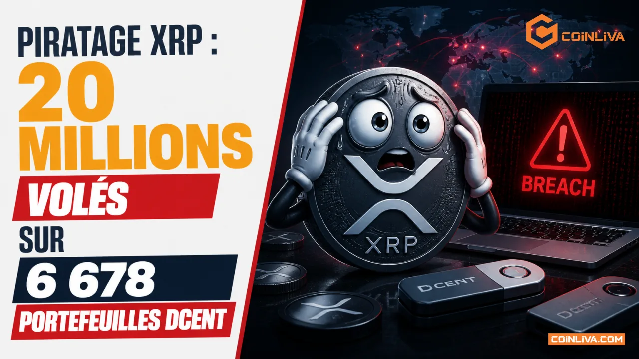 Piratage XRP : 20 millions volés sur 6 678 portefeuilles DCENT