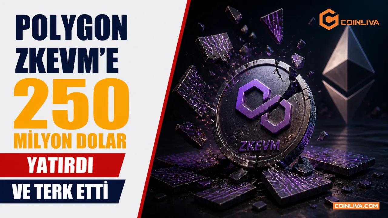 Polygon zkEVM'e 250 milyon dolar yatırdı ve terk etti
