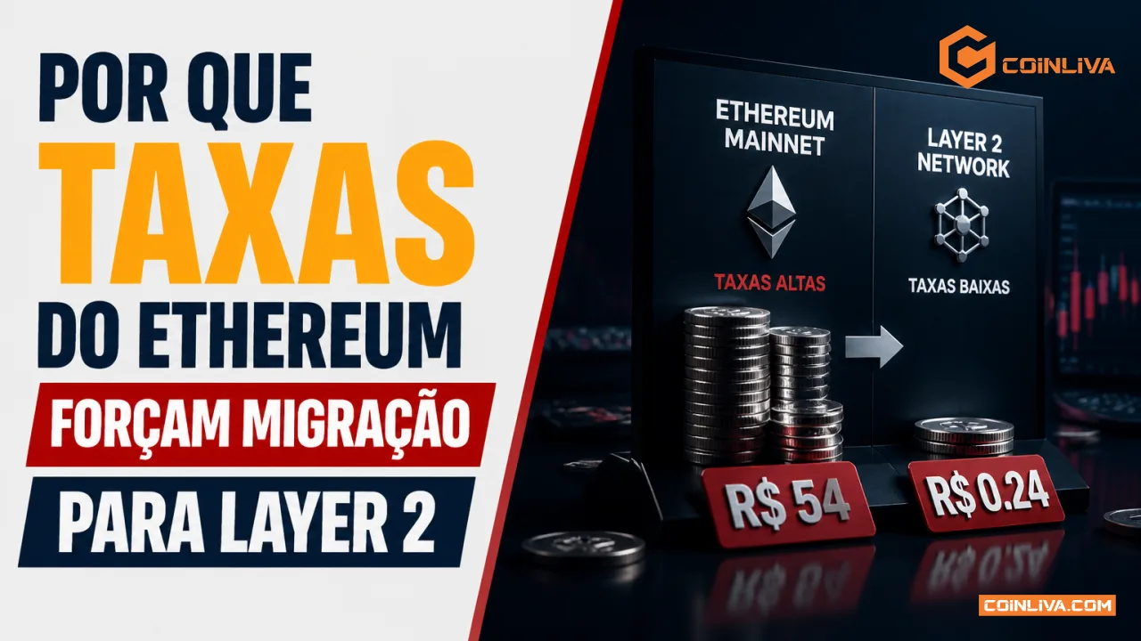 Por que taxas do Ethereum forçam migração para Layer 2