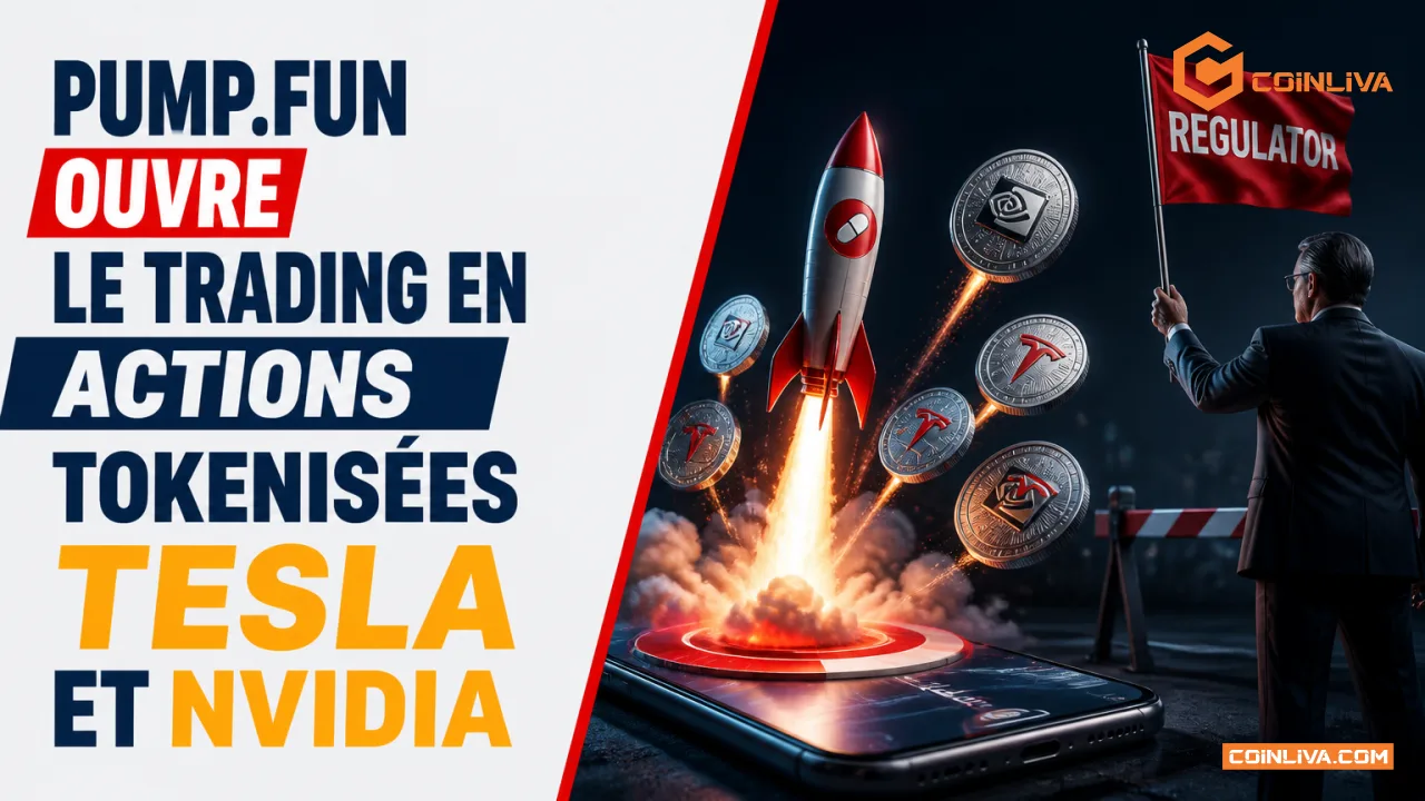 pump.fun ouvre le trading en actions tokenisées Tesla et Nvidia