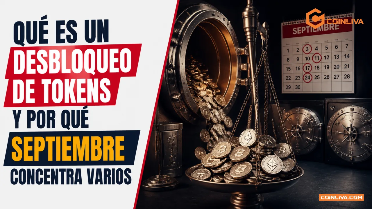 Qué es un desbloqueo de tokens y por qué septiembre concentra varios