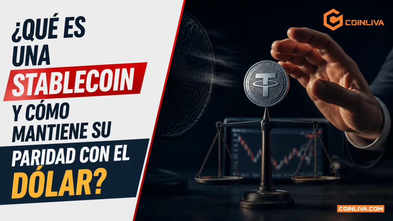 ¿Qué es una stablecoin y cómo mantiene su paridad con el dólar?