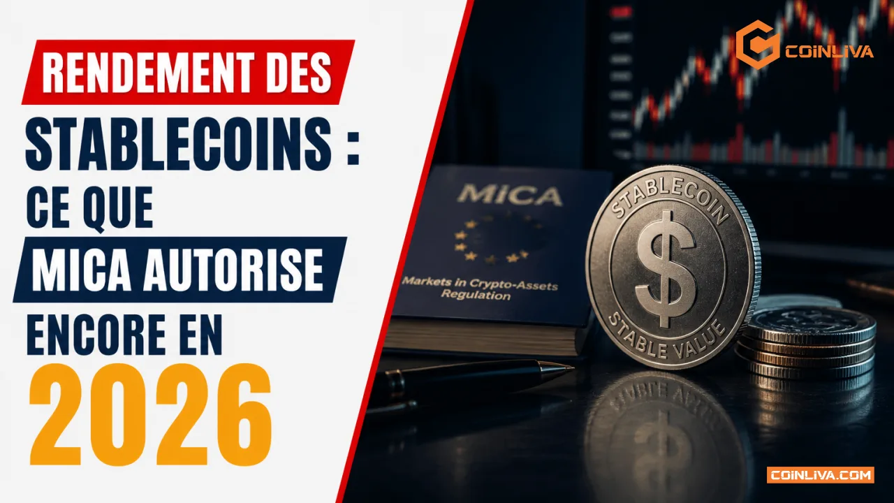 Rendement des stablecoins : ce que MiCA autorise encore en 2026
