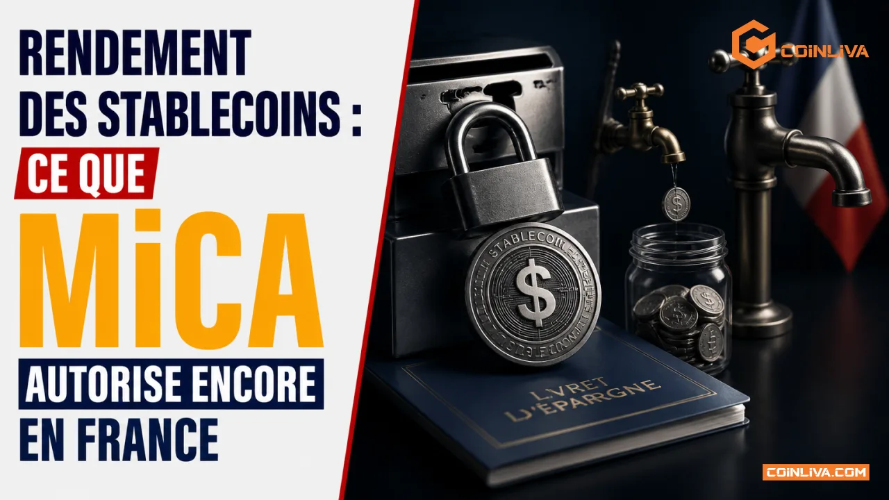 Rendement des stablecoins : ce que MiCA autorise encore en France