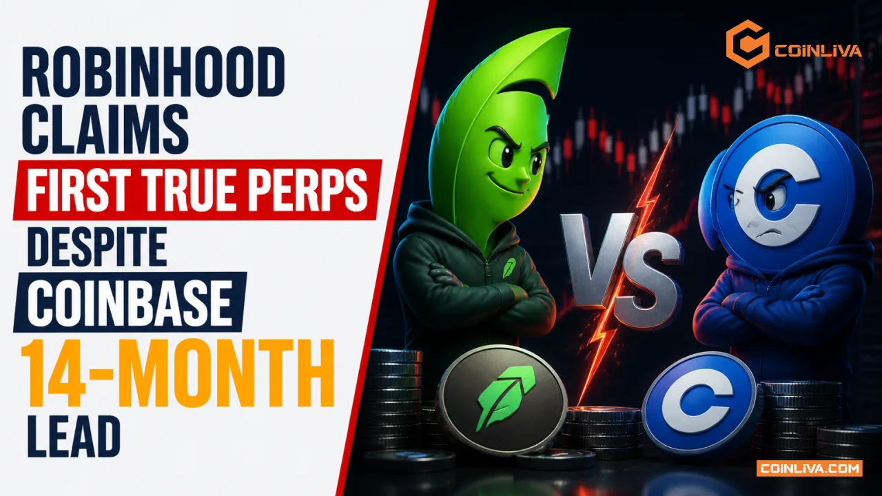 Robinhood Claims First True Perps Despite Coinbase 14-Month Lead