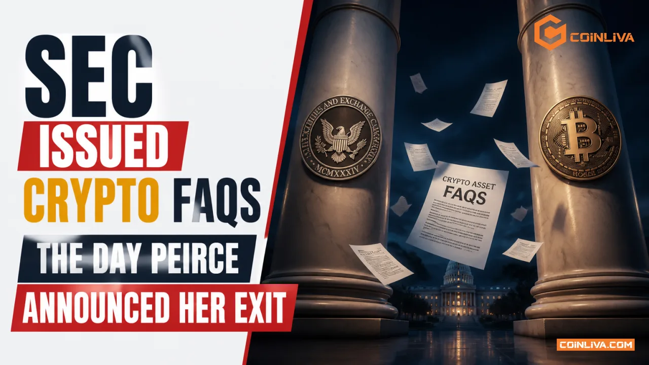 SEC Issued Crypto FAQs the Day Peirce Announced Her Exit