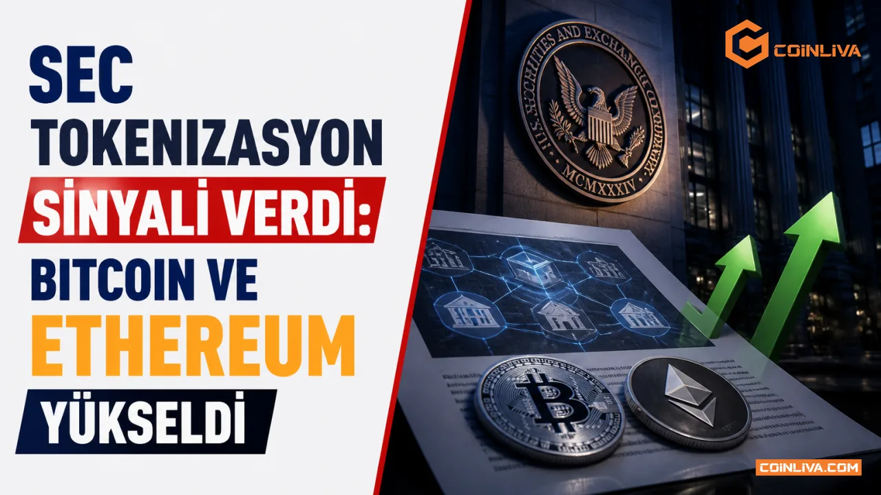 SEC tokenizasyon sinyali verdi: Bitcoin ve Ethereum yükseldi