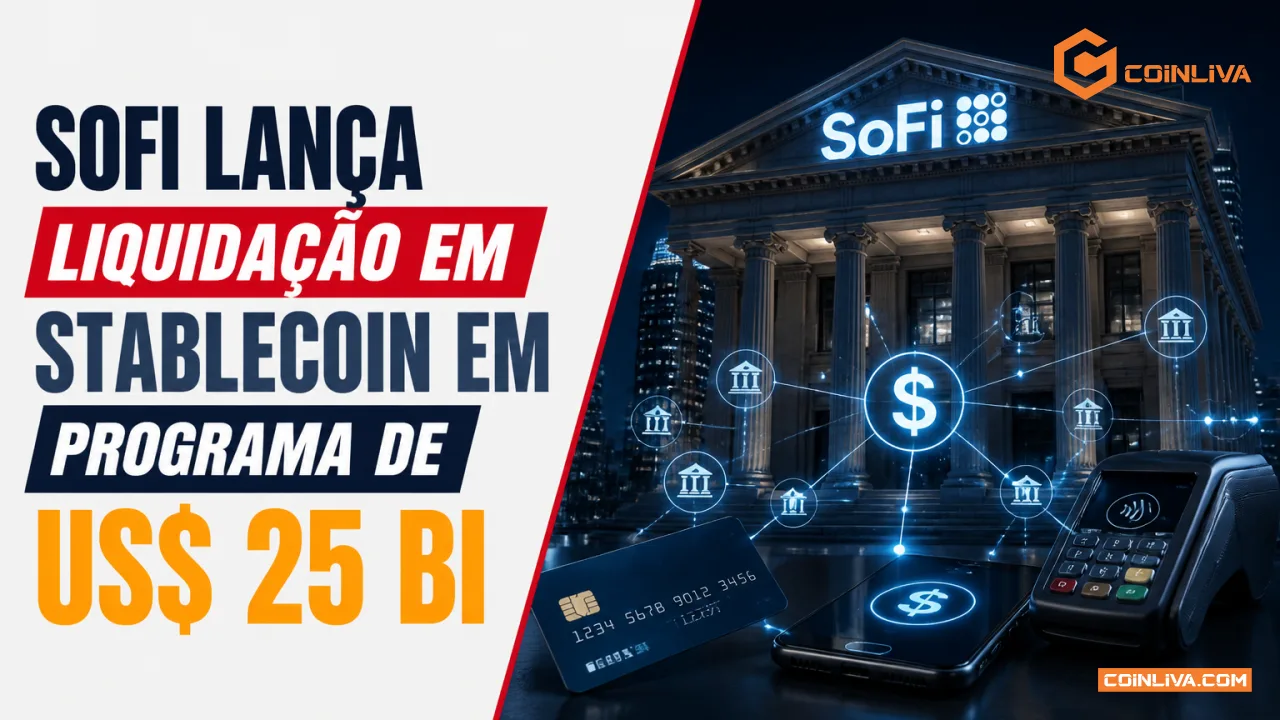 SoFi Lança Liquidação em Stablecoin em Programa de US$ 25 Bi