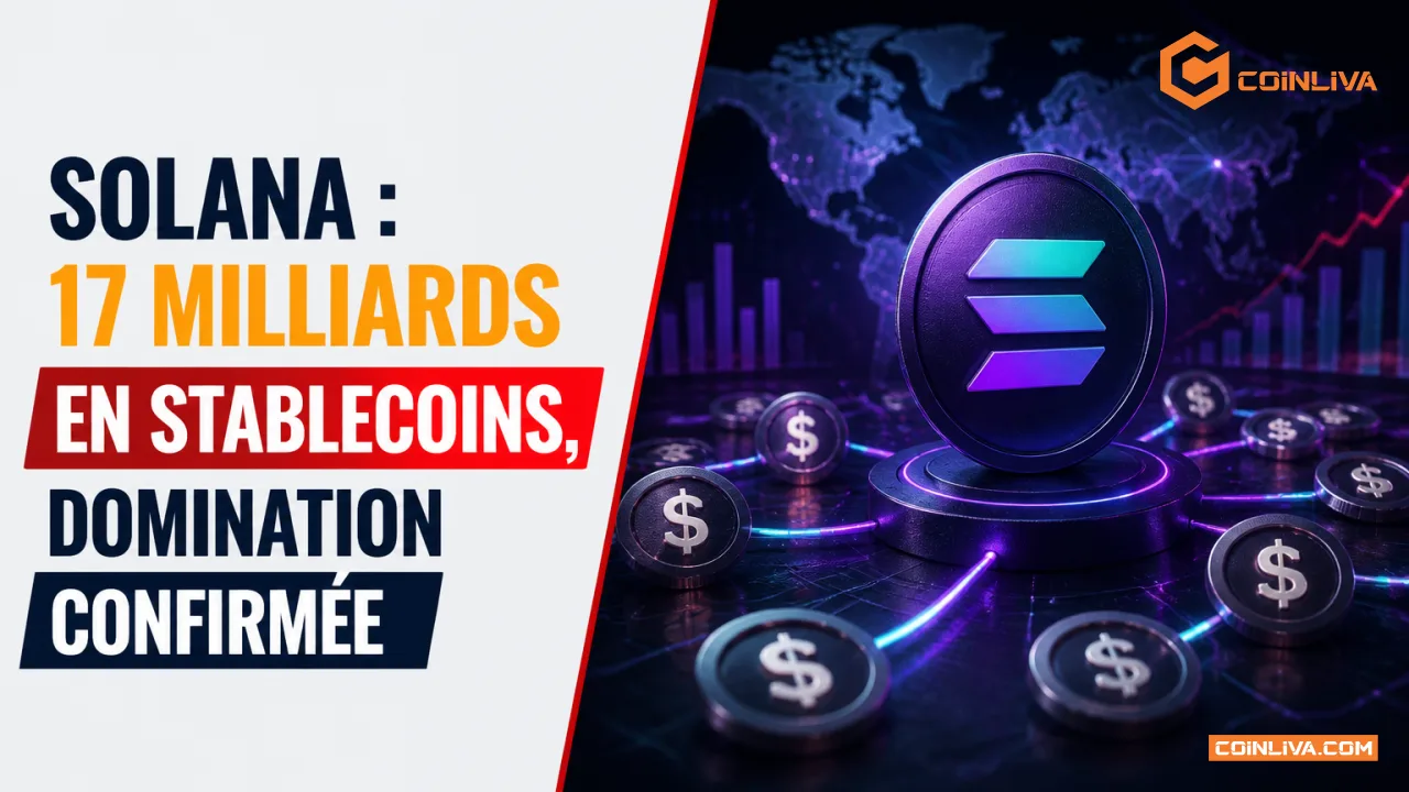 Solana : 17 milliards en stablecoins, domination confirmée