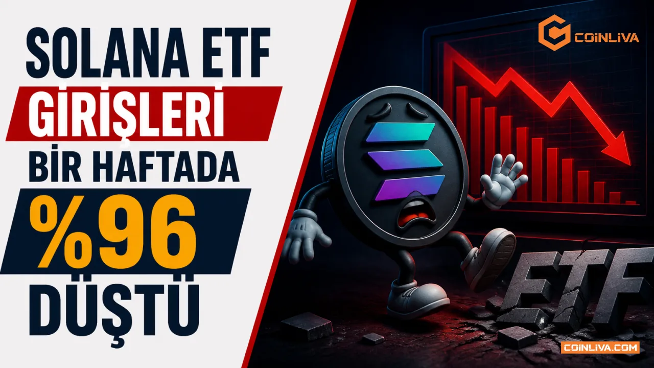 Solana ETF Girişleri Bir Haftada Yüzde 96 Düştü