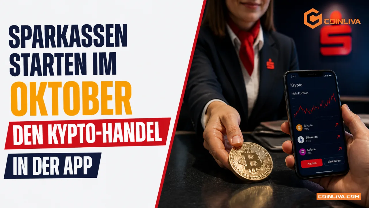 Sparkassen starten im Oktober den Krypto-Handel in der App