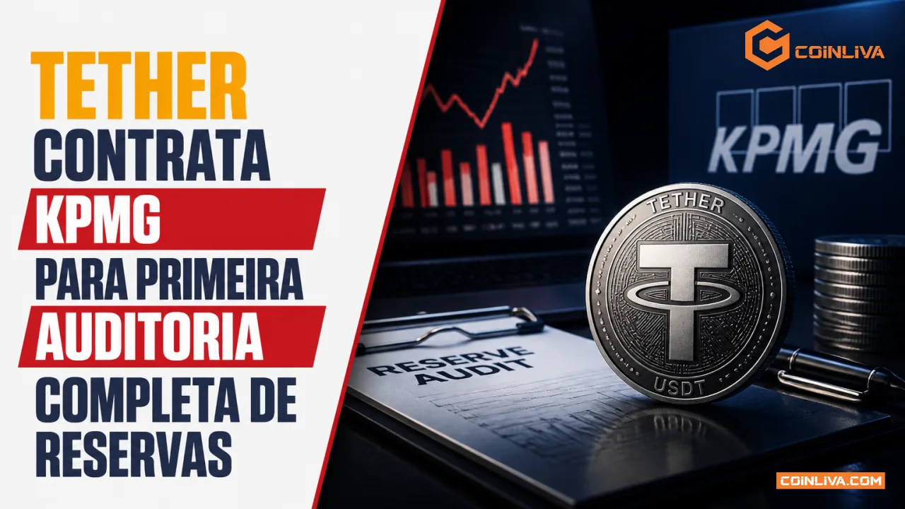 Tether contrata KPMG para primeira auditoria completa de reservas