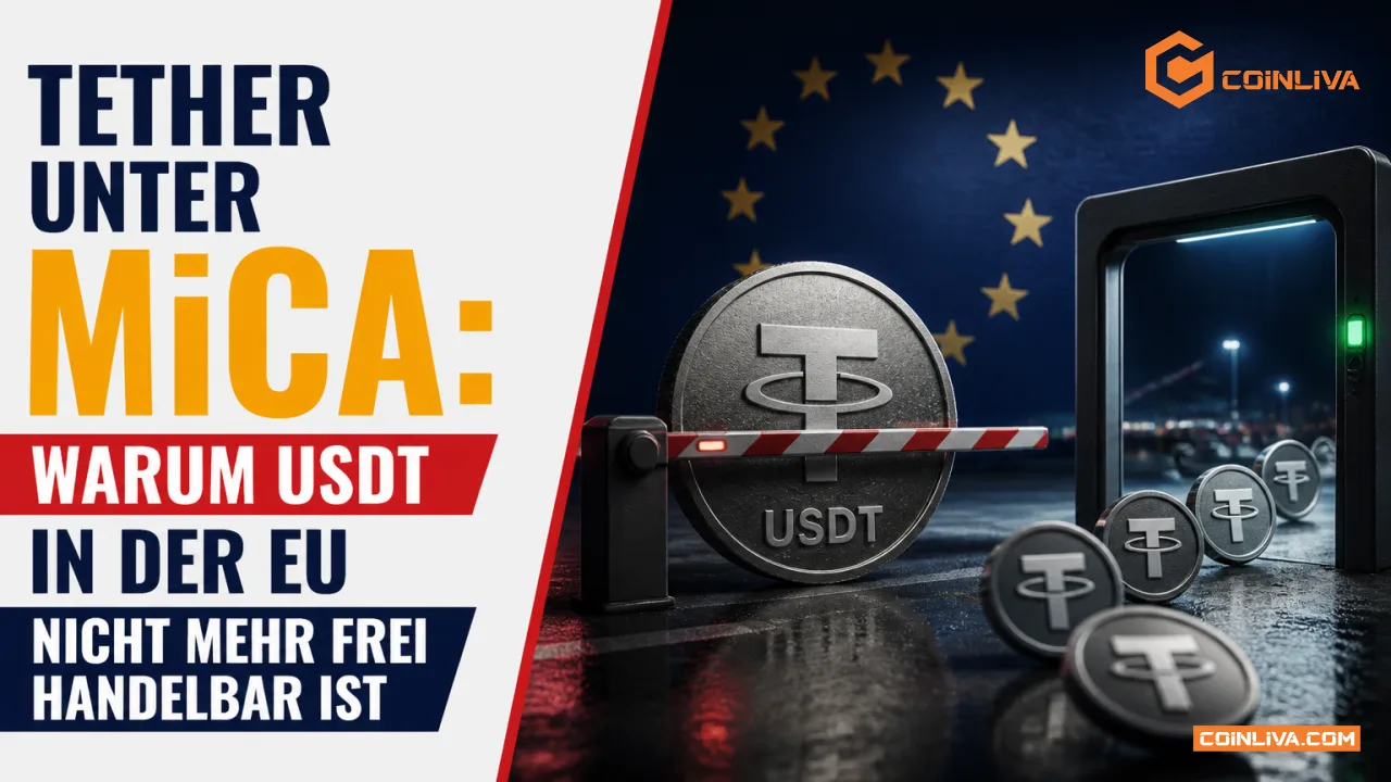 Tether unter MiCA: Warum USDT in der EU nicht mehr frei handelbar ist