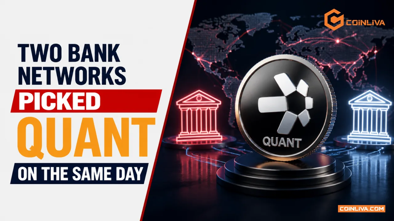 Two Bank Networks Picked Quant on the Same Day