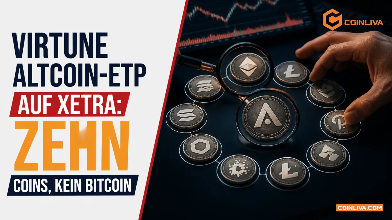 Virtune Altcoin-ETP auf Xetra: zehn Coins, kein Bitcoin