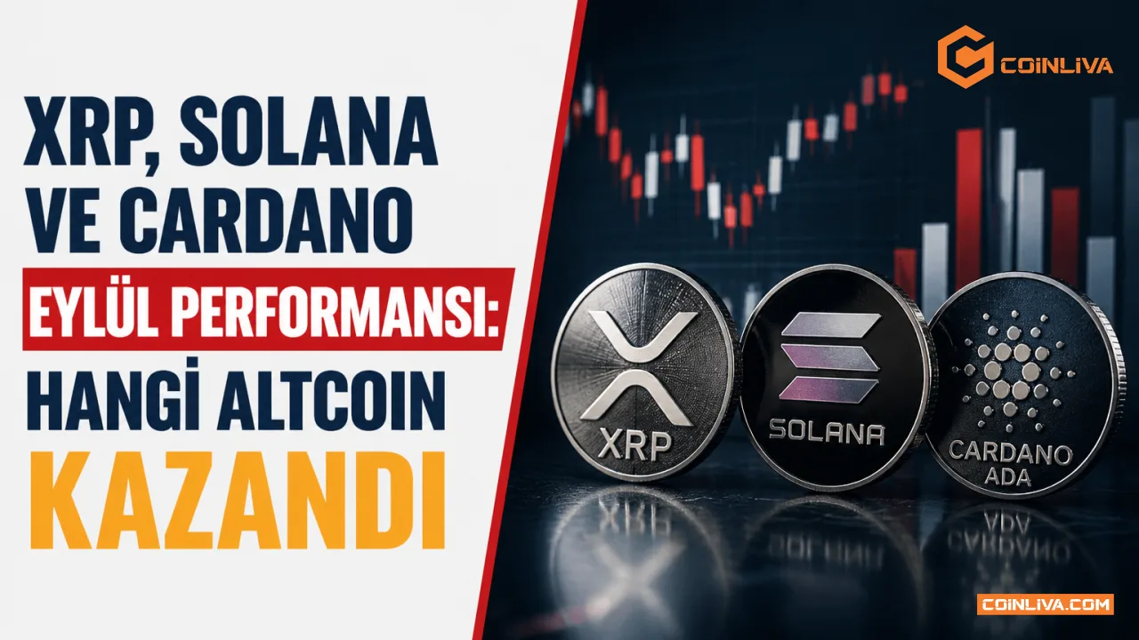 XRP, Solana ve Cardano Eylül performansı: Hangi altcoin kazandı