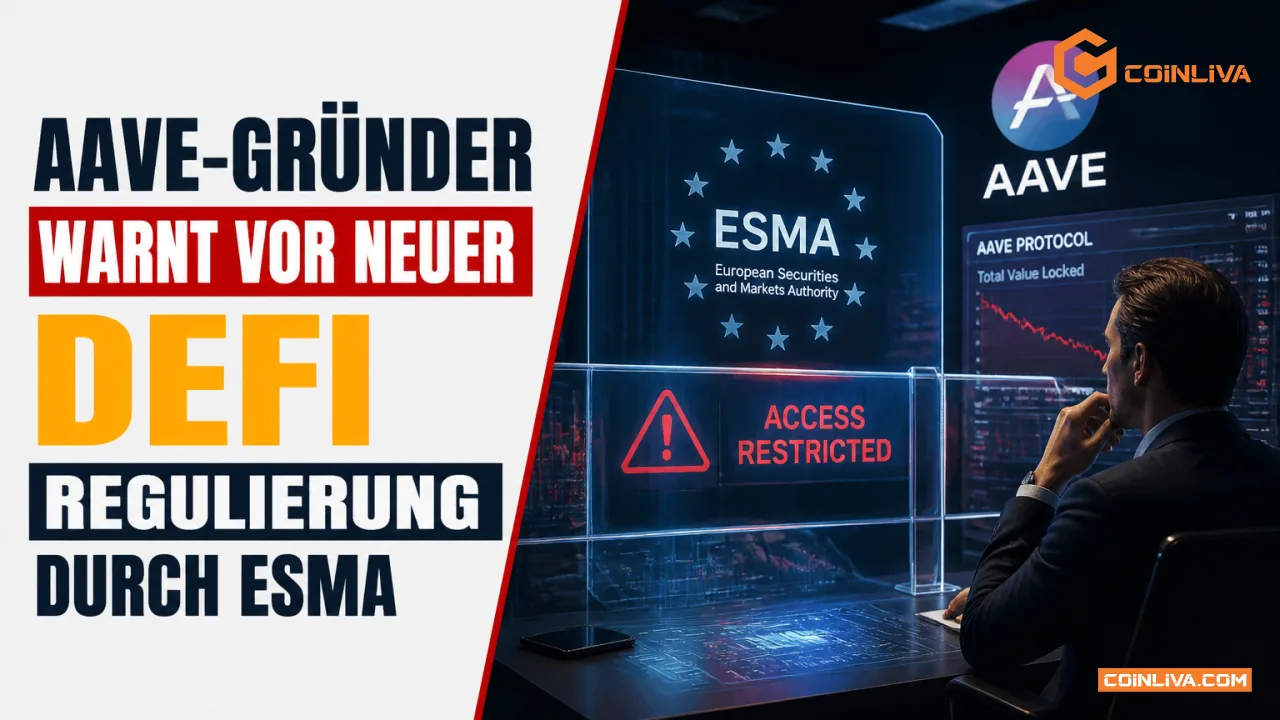 Aave-Gründer warnt vor neuer DeFi Regulierung durch ESMA