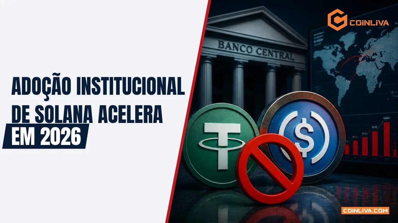 Adoção Institucional de Solana Acelera em 2026