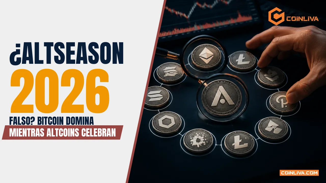 ¿Altseason 2026 falso? Bitcoin domina mientras altcoins celebran