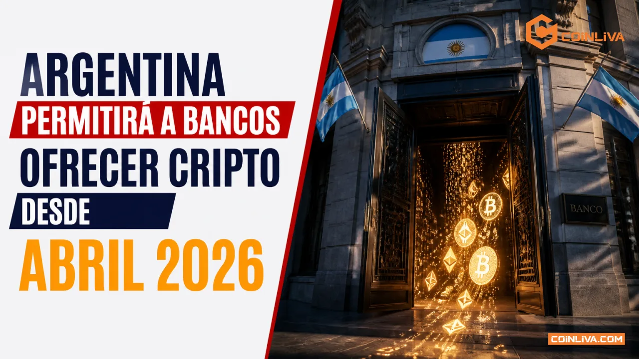 Argentina permitirá a bancos ofrecer cripto desde abril 2026
