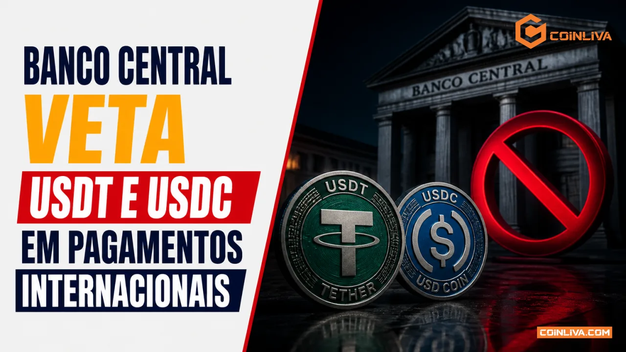 Banco Central Veta USDT e USDC em Pagamentos Internacionais