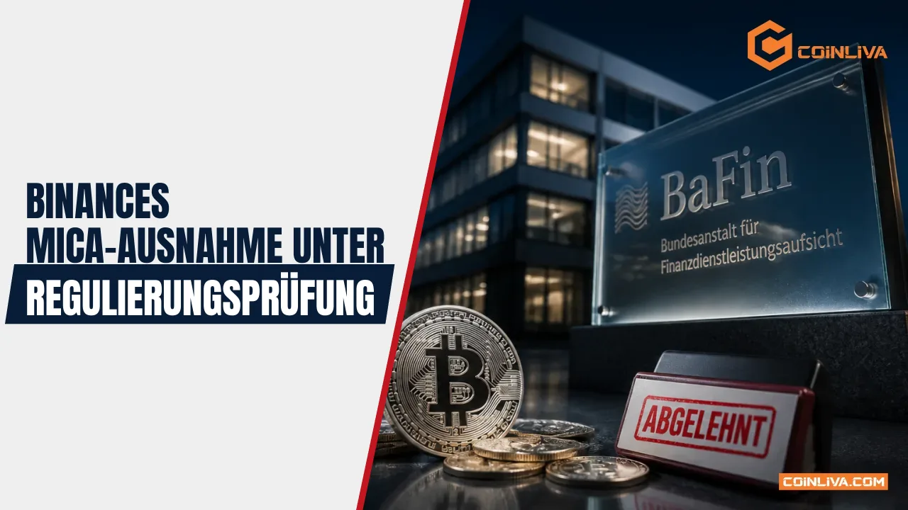 Binances MiCA-Ausnahme unter Regulierungsprüfung