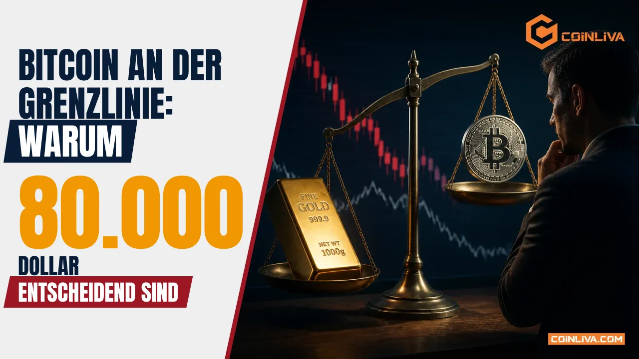 Bitcoin an der Grenzlinie: Warum 80.000 Dollar entscheidend sind
