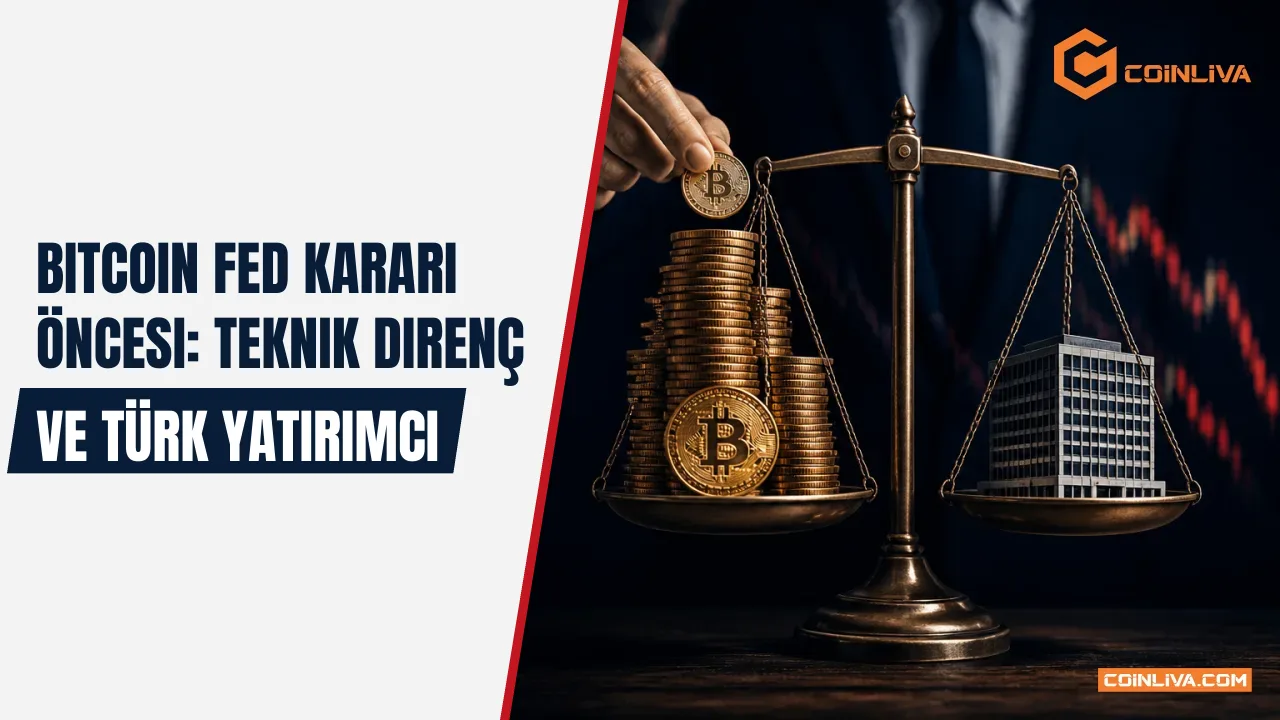 Bitcoin Fed Kararı Öncesi: Teknik Direnç ve Türk Yatırımcı