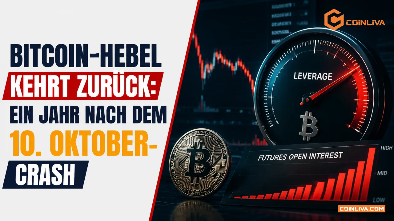Bitcoin-Hebel kehrt zurück: Ein Jahr nach dem 10. Oktober-Crash