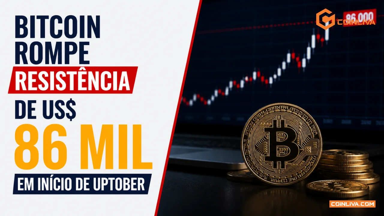 Bitcoin Rompe Resistência de US$ 86 Mil em Início de Uptober