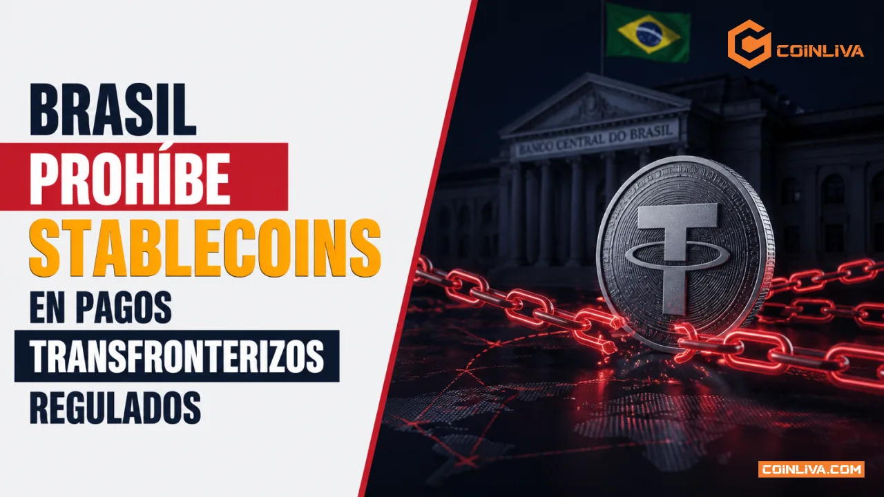 Brasil prohíbe stablecoins en pagos transfronterizos regulados