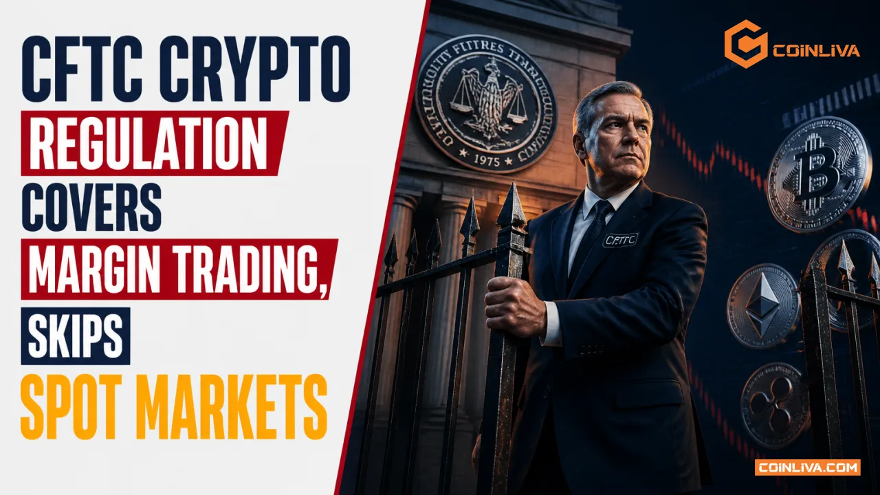 CFTC Crypto Regulation Covers Margin Trading, Skips Spot Markets