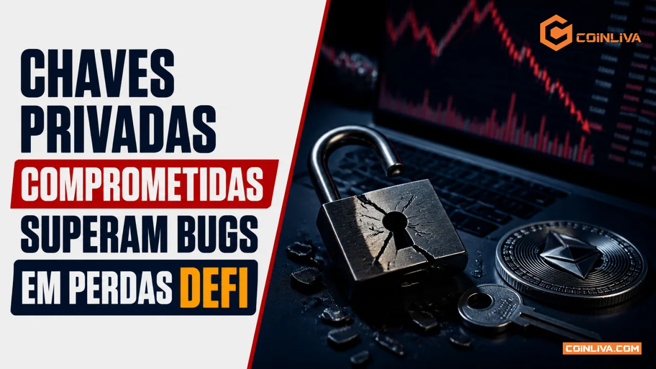 Chaves Privadas Comprometidas Superam Bugs em Perdas DeFi