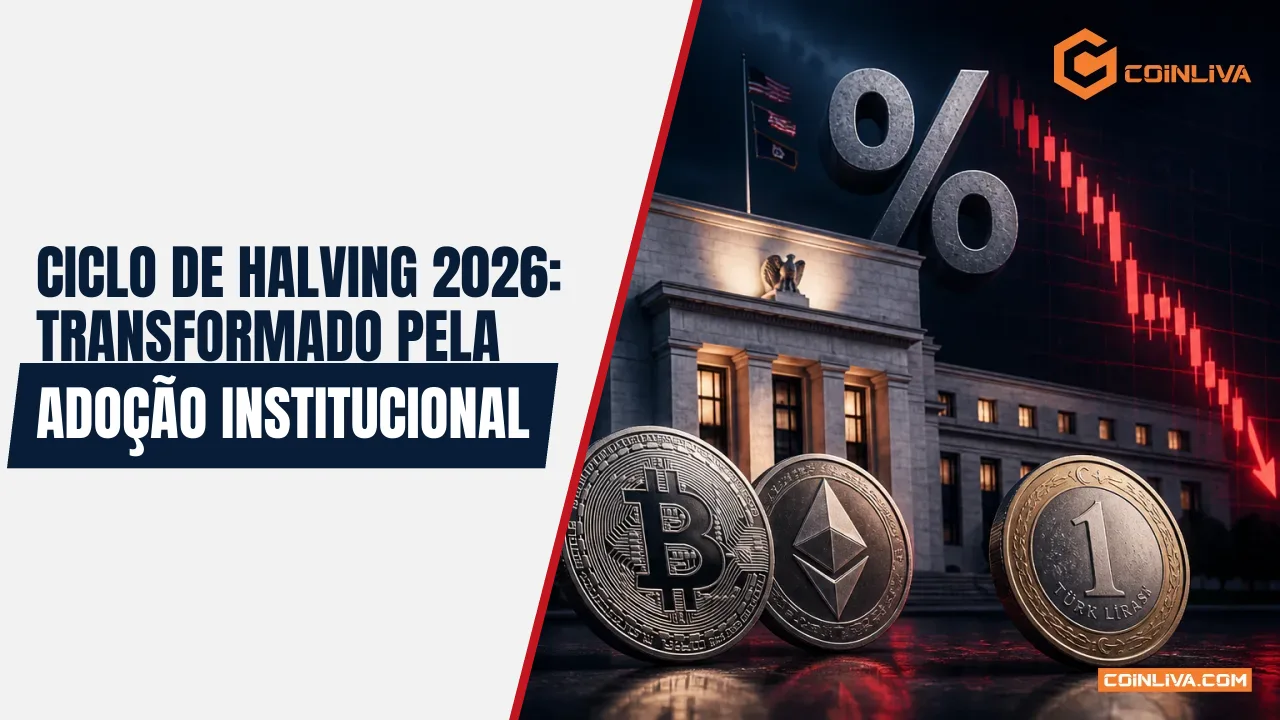 Ciclo de Halving 2026: Transformado pela Adoção Institucional